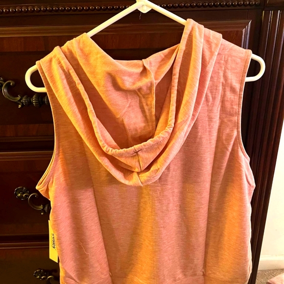 Womens Hoodie Vest - Picture 2 of 3